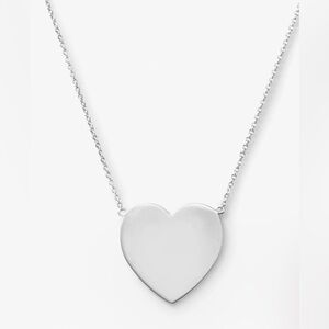 Melinda Maria Silver XL You Have My Heart Necklace